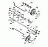 Wolf-Garten UV 30 EV 3630003 Series A (2000) Listas de piezas de repuesto y dibujos Rotor, Wheels