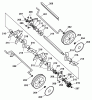 Wolf-Garten UV 30 HBM 3630686 Series C (2008) Listas de piezas de repuesto y dibujos Rotor, Wheels