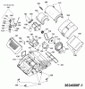Wolf-Garten UV 34 E 3634683 Series F (2008) Listas de piezas de repuesto y dibujos Electric motor, Belt