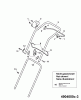 Wolf-Garten Compact plus 34 E 4904000 Series C (2007) Listas de piezas de repuesto y dibujos Handle