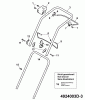 Wolf-Garten Power Edition 34 E 4924003 Series D (2007) Listas de piezas de repuesto y dibujos Handle