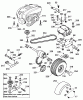 Wolf-Garten SV 4 6155000 Series E (2008) Listas de piezas de repuesto y dibujos Differential, Drive system, Engine