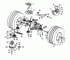 Wolf-Garten Trac OHV 7 6205000 Series A (2001) Listas de piezas de repuesto y dibujos Electric clutch, Drive system, Rear wheels