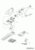 Wolf-Garten Li-Ion Power BS 80 7087887 (2016) Listas de piezas de repuesto y dibujos Rotating head, Blade