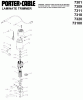 PORTER CABLE 220V LAMINATE TRIM 22-7301-56 Listas de piezas de repuesto y dibujos Seite 1