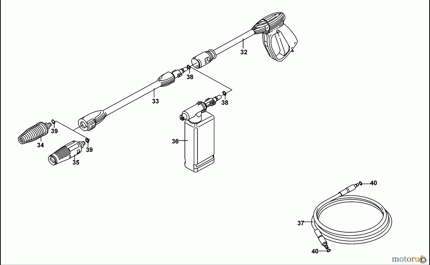 BLACK+DECKER EXTERIOR HIDROLIMPIADORAS, BOMBAS, COMPRESORES, GENERADORES LIMPIADORAS A PRESIÓN BW15 Seite 1