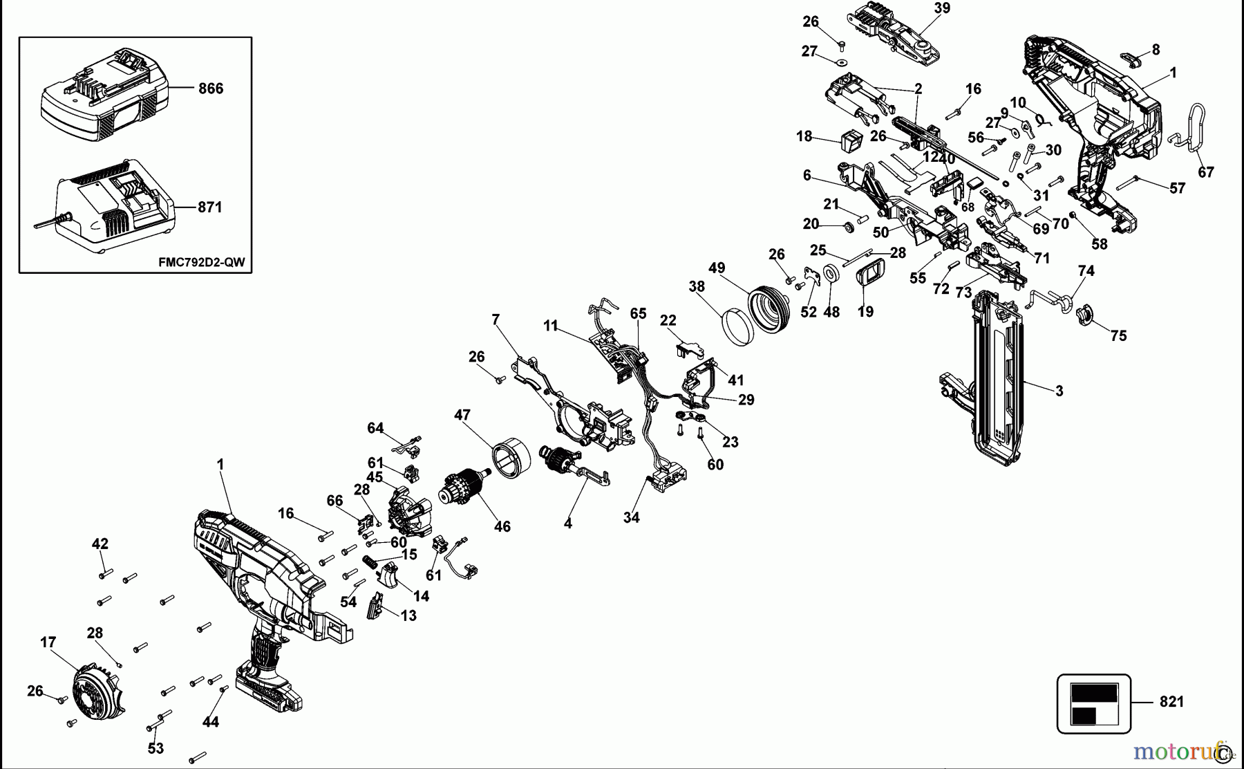  STANLEY WOODWORKING NAILERS NAILER FMC792 Seite 1