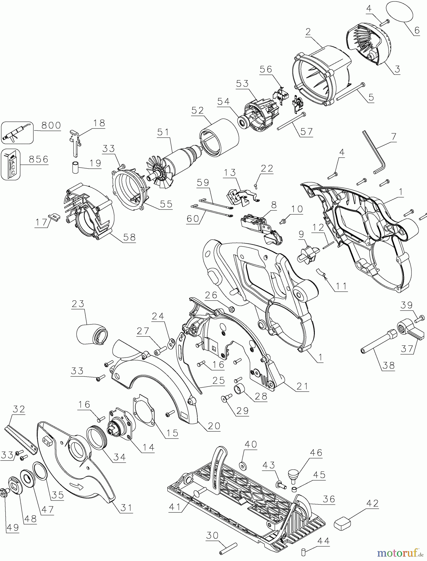  BTI Divers 18V CIRCULAR SAW 28393N Seite 1