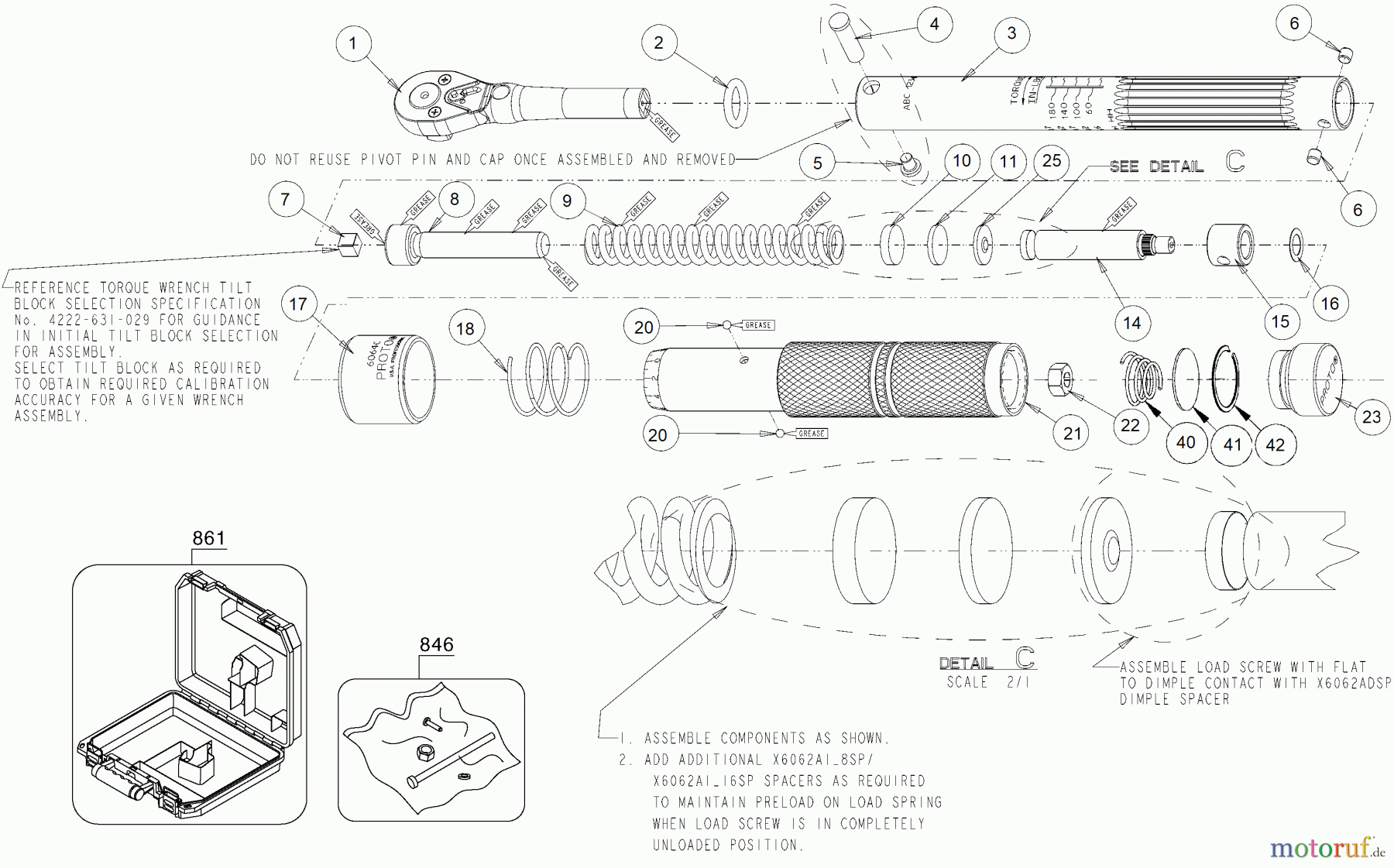  PROTO Divers Torque Wr 3/8Dr 40-200 In J6064C Seite 1