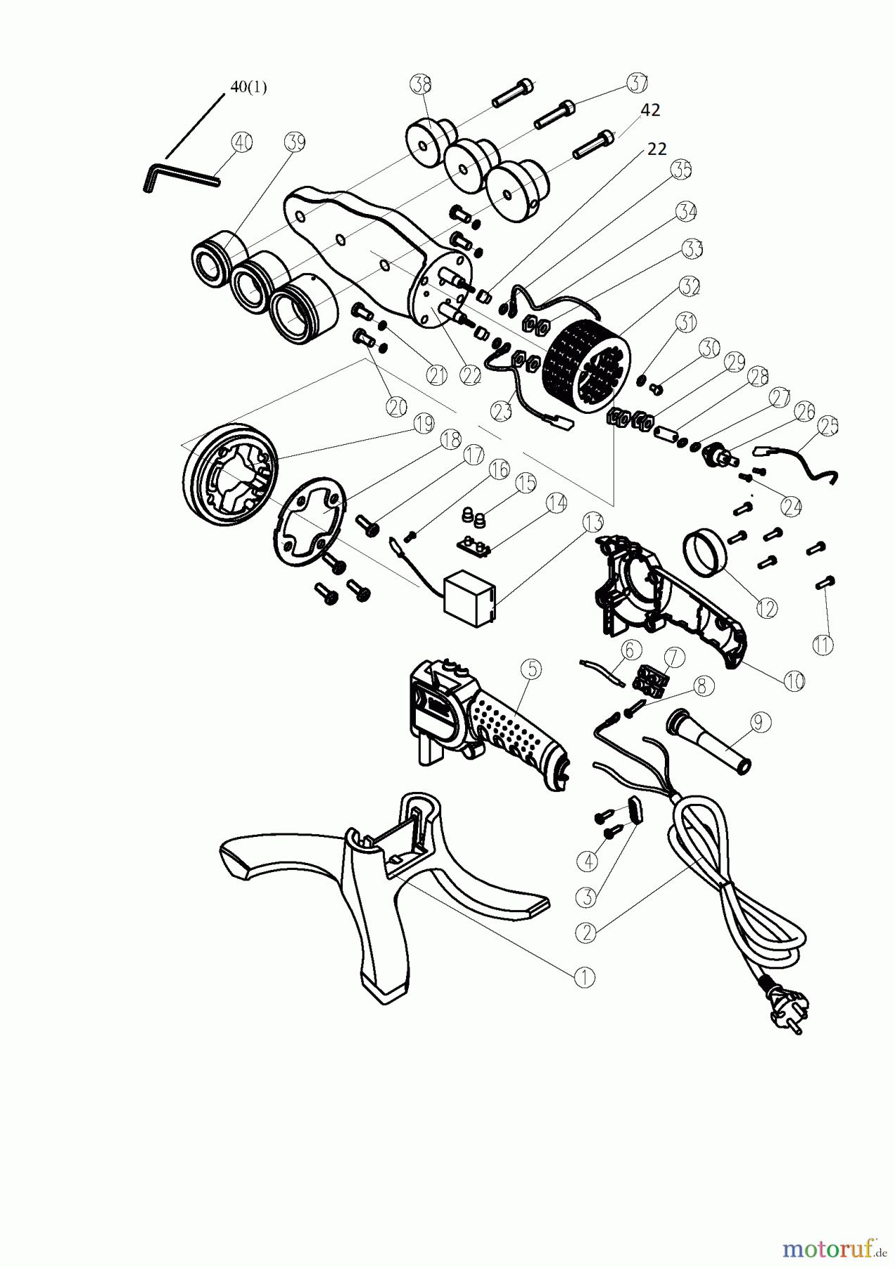  STANLEY CORDLESS-OTHER THERMO-FUSION PIPE WELDER SXH1530 Seite 1