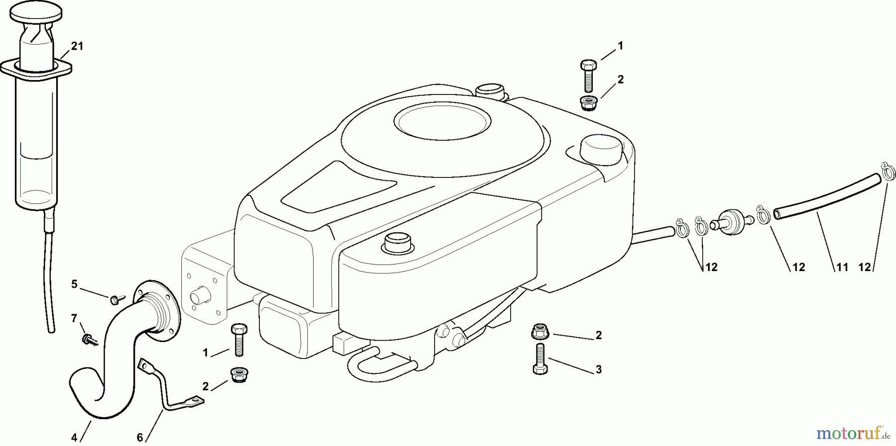  Dolmar Rasentraktoren RM-63.7 RM-63.7 (2010) 5  Motor