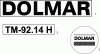 Dolmar TM9214H TM-92.14 H (2006) Listas de piezas de repuesto y dibujos 15  AUFKLEBER