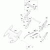 Viking Benzinrasenmäher MB 655.1 VR Listas de piezas de repuesto y dibujos C1 - Rahmen, Höhenverstellung (f. ältere Bauar