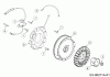 MTD-Engines 370-JHA 752Z370-JHA (2020) Listas de piezas de repuesto y dibujos Flywheel, Ignition coil