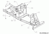 MTD Minirider 76 SDE 13C726JD600 (2020) Listas de piezas de repuesto y dibujos Frame