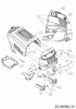 MTD Power 1750 13IN715N683 (2020) Listas de piezas de repuesto y dibujos Engine hood 5-Style
