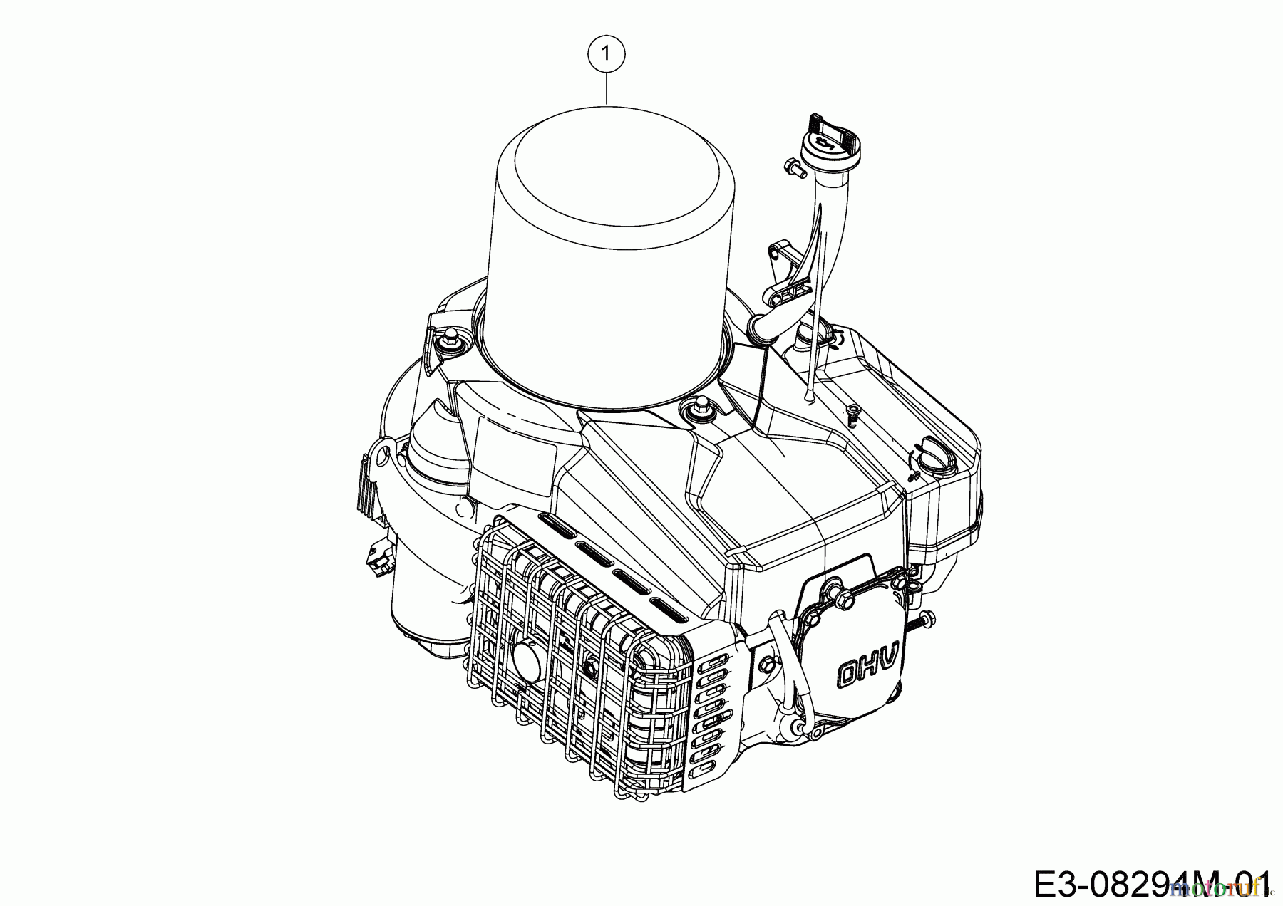  Bestgreen Lawn tractors BG 76 SM 13C726JD655  (2020) Engine