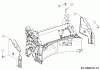 MTD SP 53 HWK 12C-PD7D600 (2020) Listas de piezas de repuesto y dibujos Handle Bracket
