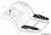 Tigara TG 222/117 HBI 13AAA1KT649 (2019) Listas de piezas de repuesto y dibujos Handle bar, Foot pad