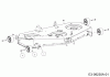 Tigara TG 222/117 HBI 13BAA1KT649 (2019) Listas de piezas de repuesto y dibujos Wheels mowing deck