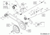 MTD T/380 M 21D-38MT678 (2020) Listas de piezas de repuesto y dibujos Belts, Tension pulley