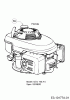 MTD SP 53 HWH 12A-PDDQ600 (2020) Listas de piezas de repuesto y dibujos Engine Honda