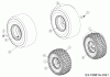 Gartenland GL 17.5/106 H 13B8A1KR640 (2020) Listas de piezas de repuesto y dibujos Wheels 15x6 + 18x9,5