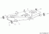 Tigara TG 222/117 HBI 13BAA1KT649 (2020) Listas de piezas de repuesto y dibujos Wheels mowing deck