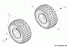 Bricolage INV A13096 LB 13BH76SF648 (2021) Listas de piezas de repuesto y dibujos Rear wheels