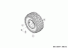 Bricolage INV A13092 AB 13BH76SE648 (2021) Listas de piezas de repuesto y dibujos Rear wheels