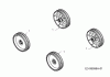 Black-Line BL 3546 11A-TESC683 (2021) Listas de piezas de repuesto y dibujos Wheels