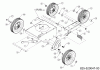 Cub Cadet LC2 BP6 25A-550G603 (2019) Listas de piezas de repuesto y dibujos Wheels