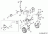Cub Cadet LM3 ER53 12AQC6J4603  (2020) Listas de piezas de repuesto y dibujos Axles, Hight adjustment, Front wheel support