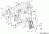 Cub Cadet XT3 QR106E 13DIA5CR603 (2020) Listas de piezas de repuesto y dibujos Battery box, Rear discharge panel