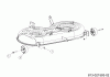 Cub Cadet XT1 OS107 13A8A1TS603 (2022) Listas de piezas de repuesto y dibujos Wheels mowing deck