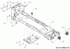 Cub Cadet XT1 OS96 13C8A1CF603 (2021) Listas de piezas de repuesto y dibujos Frame