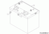 Cub Cadet XT1 OS96 13C8A1CF603 (2021) Listas de piezas de repuesto y dibujos Battery