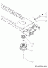 Cub Cadet XT1 OS96 13C8A1CF603 (2021) Listas de piezas de repuesto y dibujos Electric clutch, Engine pulley