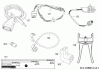 Robomow RC312 PRO S 22CCFAFD619 (2020) Listas de piezas de repuesto y dibujos Cabel, Cable connector, Rain sensor, Tools