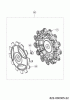 Robomow RK1000 22AKFAFB619 (2022) Listas de piezas de repuesto y dibujos Wheels, hubcaps