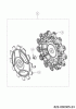 Robomow RK3000 PRO 22AKJAFA619 (2023) Listas de piezas de repuesto y dibujos Wheels, hubcaps