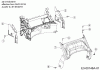 Wolf-Garten Expert 420 11B-LUSC650 (2019) Listas de piezas de repuesto y dibujos Rear baffle, Handle bracket from 05/01/2018