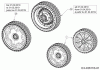 Wolf-Garten Expert 460 A 12C-TUKC650 (2019) Listas de piezas de repuesto y dibujos Wheels