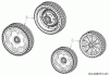 Wolf-Garten Expert 460 A 12C-TUKC650 (2020) Listas de piezas de repuesto y dibujos Wheels