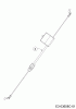 Wolf-Garten A 4600 11B-TOSC650 (2020) Listas de piezas de repuesto y dibujos Control cable brake