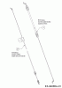 Wolf-Garten A 5300 A 12A-POKC650 (2020) Listas de piezas de repuesto y dibujos Control cables