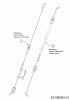 Wolf-Garten Expert 53 BA V HW 12ABPV5L650 (2016) Listas de piezas de repuesto y dibujos Control cables