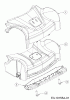 Wolf-Garten A 4600 11B-TOSC650 (2020) Listas de piezas de repuesto y dibujos Cover front axle