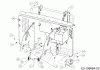 Wolf-Garten 106.220 H 13CAA1VR650 (2019) Listas de piezas de repuesto y dibujos Rear discharge panel, Ratchet pawls