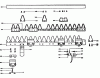 MTD QUICK 105 I/C 189-0176 (1989) Listas de piezas de repuesto y dibujos Cutter bar